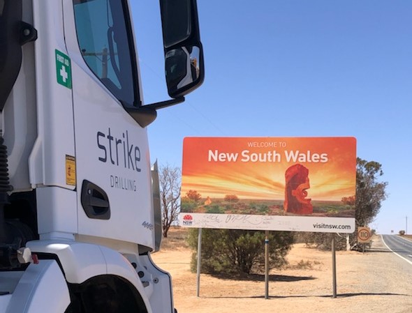 Get ready NSW, Strike Drilling has arrived