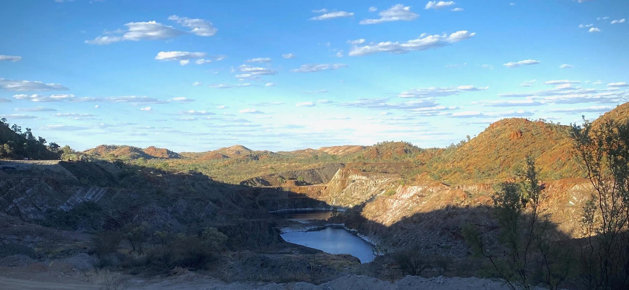 SDR13 at the Old Butcher's Creek Open Pit Mine