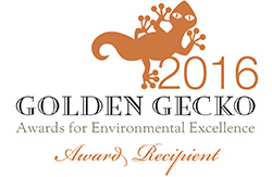 Strike Drilling won the Golden Gecko for enviornmental excellence 2016
